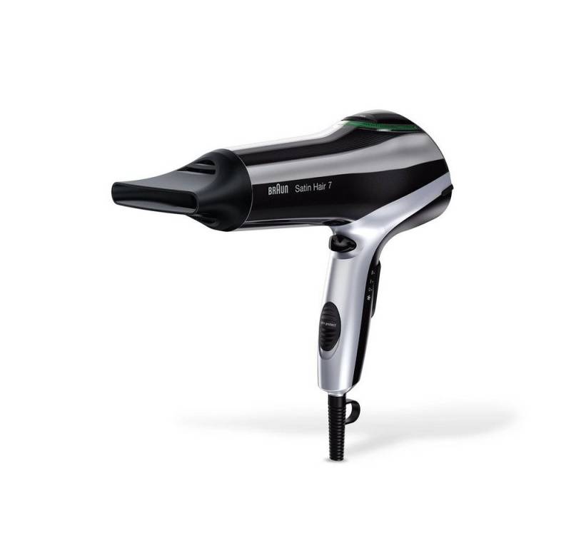 Braun Haartrockner Braun HD710 Haartrockner 2200 W Schwarz, Silber von Braun