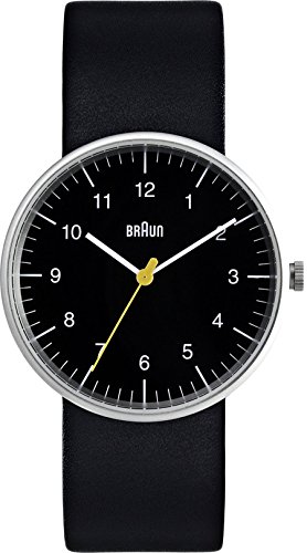 Braun Herren Analog Quarz Armbanduhr BN0021BKBKG von Braun