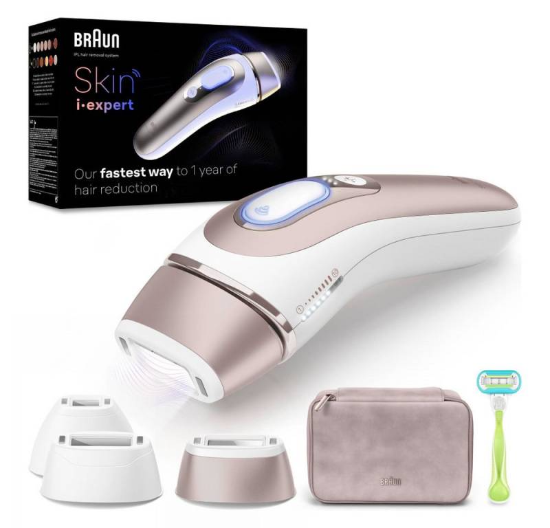 Braun IPL-Haarentferner IPL Haarentferner IPL Skin i·expert PL7253 mit gratis App und 3 von Braun