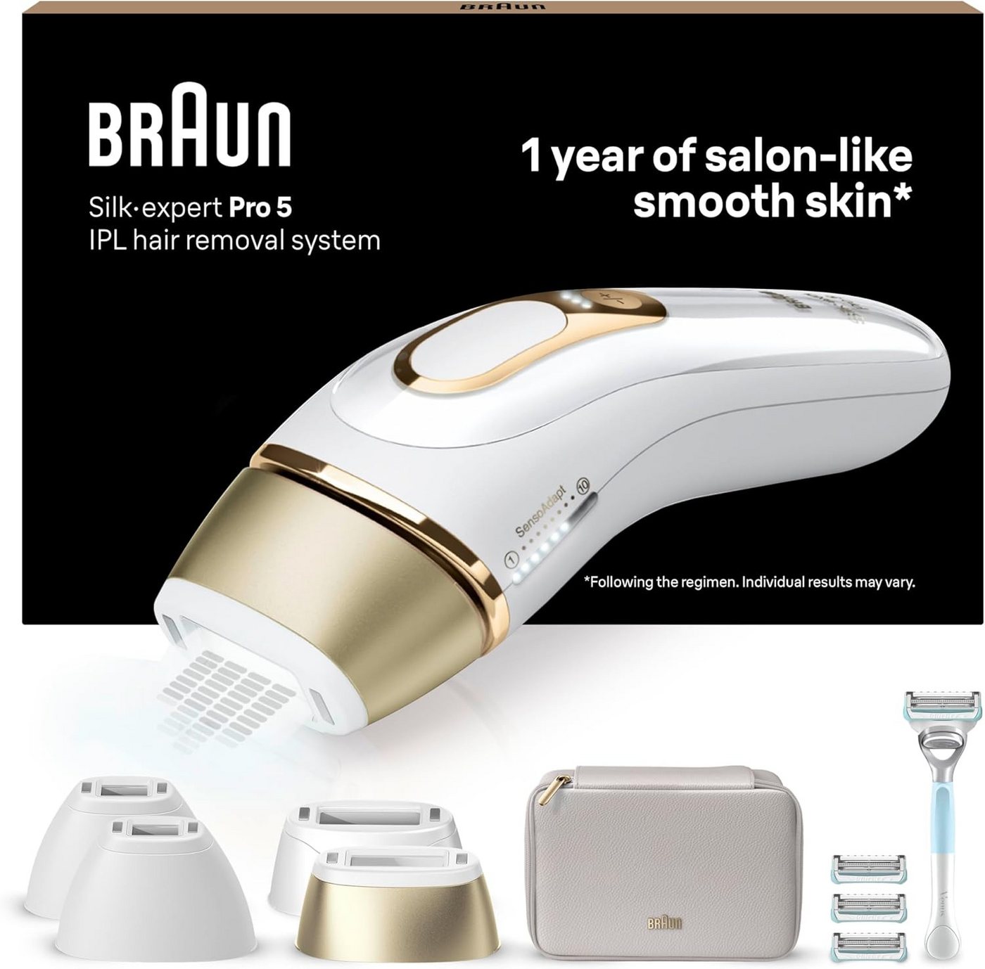 Braun IPL-Haarentferner IPL Silk·expert Pro 5 PL5358 Braun IPL-Haarentferner IPL Silk·expert Pro 5 PL5358 von Braun