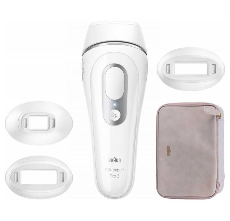 Braun IPL-Haarentferner Silk-expert Pro 3 PL3230 - IPL-Haarentferner - weiß/silber von Braun
