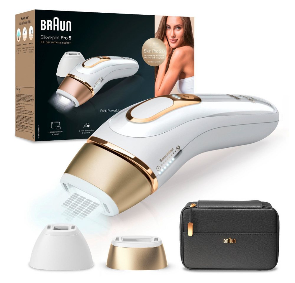 Braun IPL-Haarentferner Silk-expert Pro 5 PL5140 IPL Haarentferner Braun IPL-Haarentferner Silk-expert Pro 5 PL5140 IPL Haarentferner von Braun