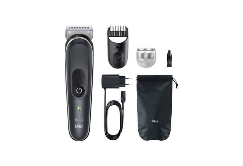 Braun Körper- und Bikinitrimmer BRAUN BodyGroomer BG5350, Körperhaartrimmer, SkinShield-Technology von Braun