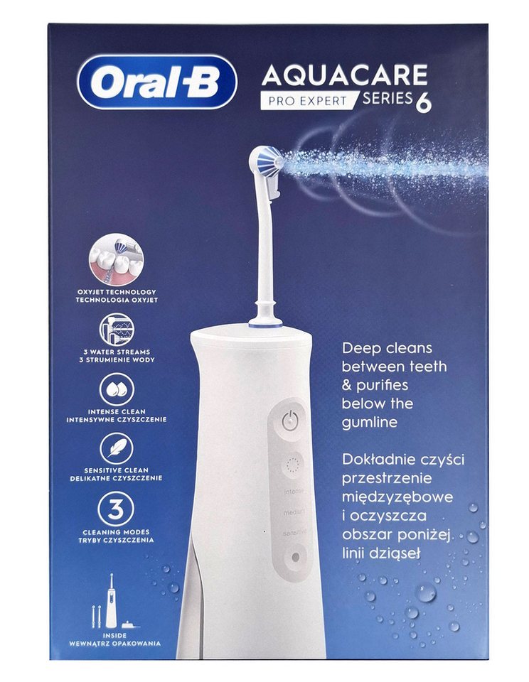 Braun Munddusche Braun Oral-B AquaCare 6 Pro Expert Munddusche von Braun