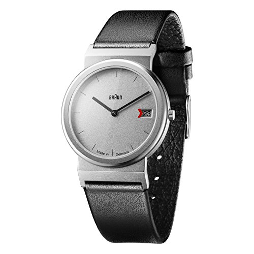 Braun Unisex Datum klassisch Quarz Uhr mit Leder Armband AW50 von Braun