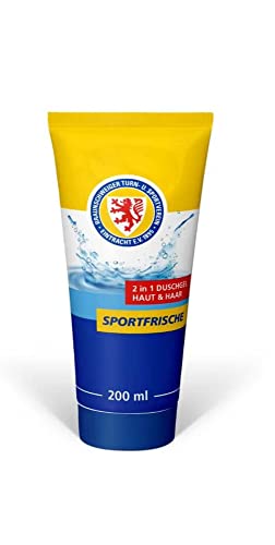 Eintracht Braunschweig 2in1 Duschgel für Haut und Haar BTSV Hair and Body Shampoo - Plus Lesezeichen Wir lieben Fußball von Braunschweig BTSV