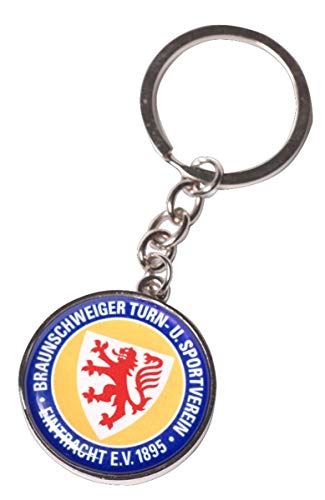 Eintracht Braunschweig Schlüsselanhänger Logo rund, Anhänger, Keychain BTSV - Plus Lesezeichen Wir lieben Fußball von Braunschweig BTSV