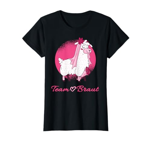 JGA Junggesellinnenabschied Team Braut Frauen Lama T-Shirt T-Shirt JGA Junggesellinnenabschied Team Braut Frauen Lama T-Shirt T-Shirt von Braut Shirts