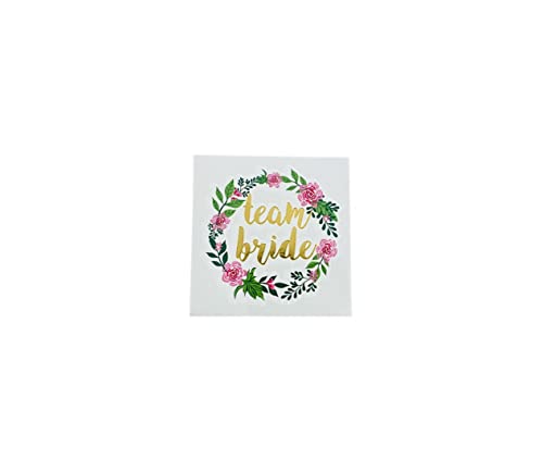 JGA Tattoo | junggesellenabschied Tattoos | Junggesellinnenabschied | Hochzeit | Team Bride | Geschenk | Deko | Party | temporäres Tattoo | Partytattoo | Brautjungfer (Team Bride einzeln) von Brautwunsch