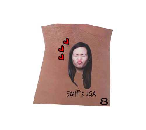 personalisierte JGA Tattoo | lustige junggesellenabschied tattoos | Junggesellinnenabschied | Hochzeit | Geburtstag | Geschenk | Deko | Party | kindergeburtstag (Design 8) von Brautwunsch