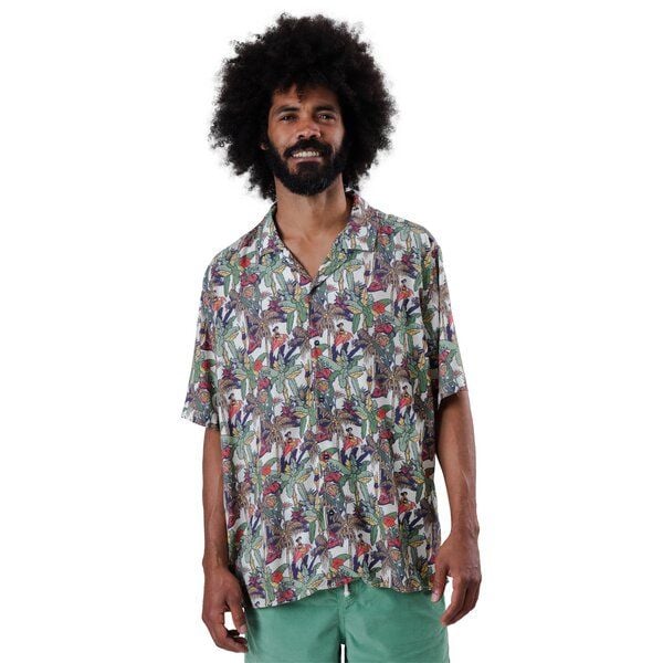 Brava Fabrics Kurzarm-Hemd Helios Aloha von Brava Fabrics