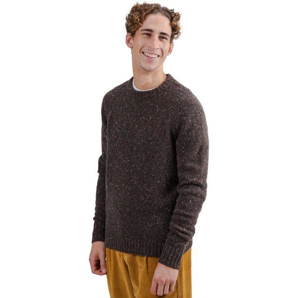 Brava Fabrics Strickpullover Raglan Wool Chocolate von Brava Fabrics