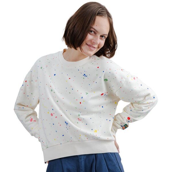 Brava Fabrics Sweatshirt Splash Paint von Brava Fabrics