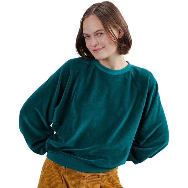 Brava Fabrics Sweatshirt Velvet von Brava Fabrics