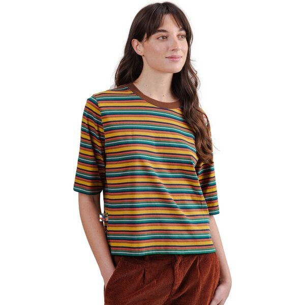 Brava Fabrics T-Shirt Stripes Multicolor von Brava Fabrics