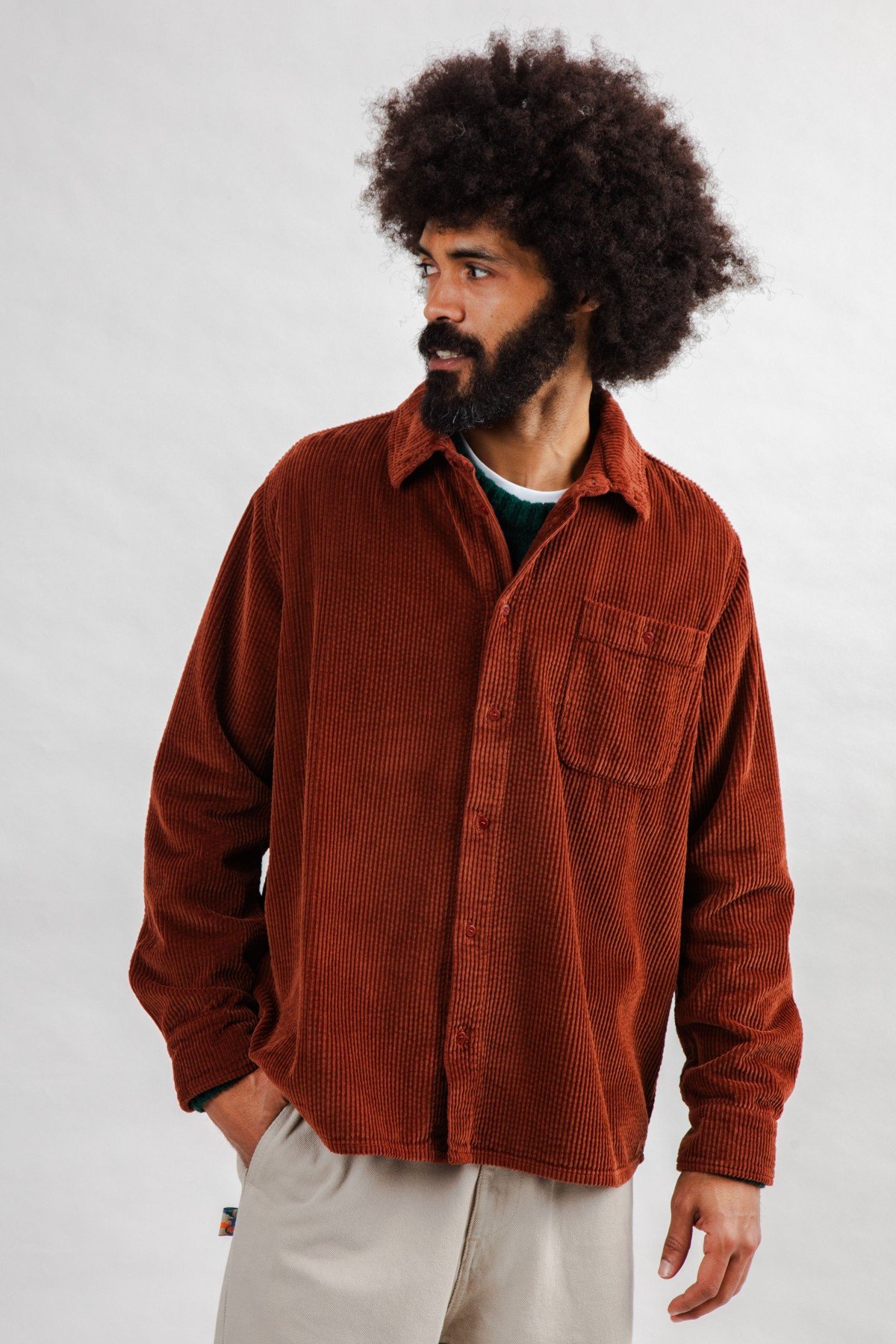 Overshirt Cord von Brava Fabrics