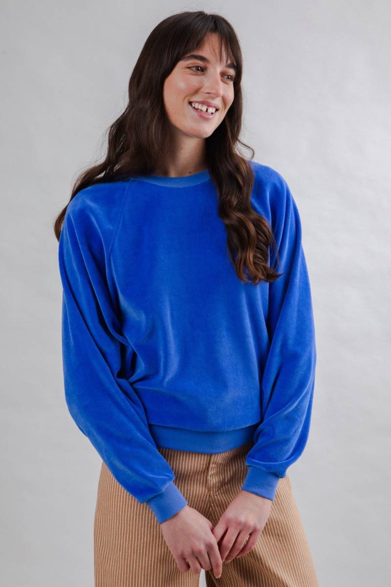 Sweatshirt Velvet Raglan von Brava Fabrics