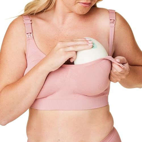 Bravado Beaucoup Nursing Bra BH aus Nylon und Elasthan in der Farbe Soft Rose, Gr. M, BD11033BA-SOFRO-M von Bravado Designs