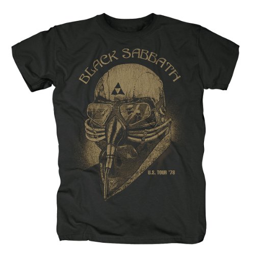 Bravado Herren T-Shirt Black Sabbath - US Tour '78, Gr. 48/50 (M), Schwarz (schwarz) von Bravado