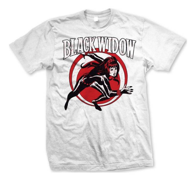 Bravado T-Shirt Marvel Comics Black Widow Simple von Bravado
