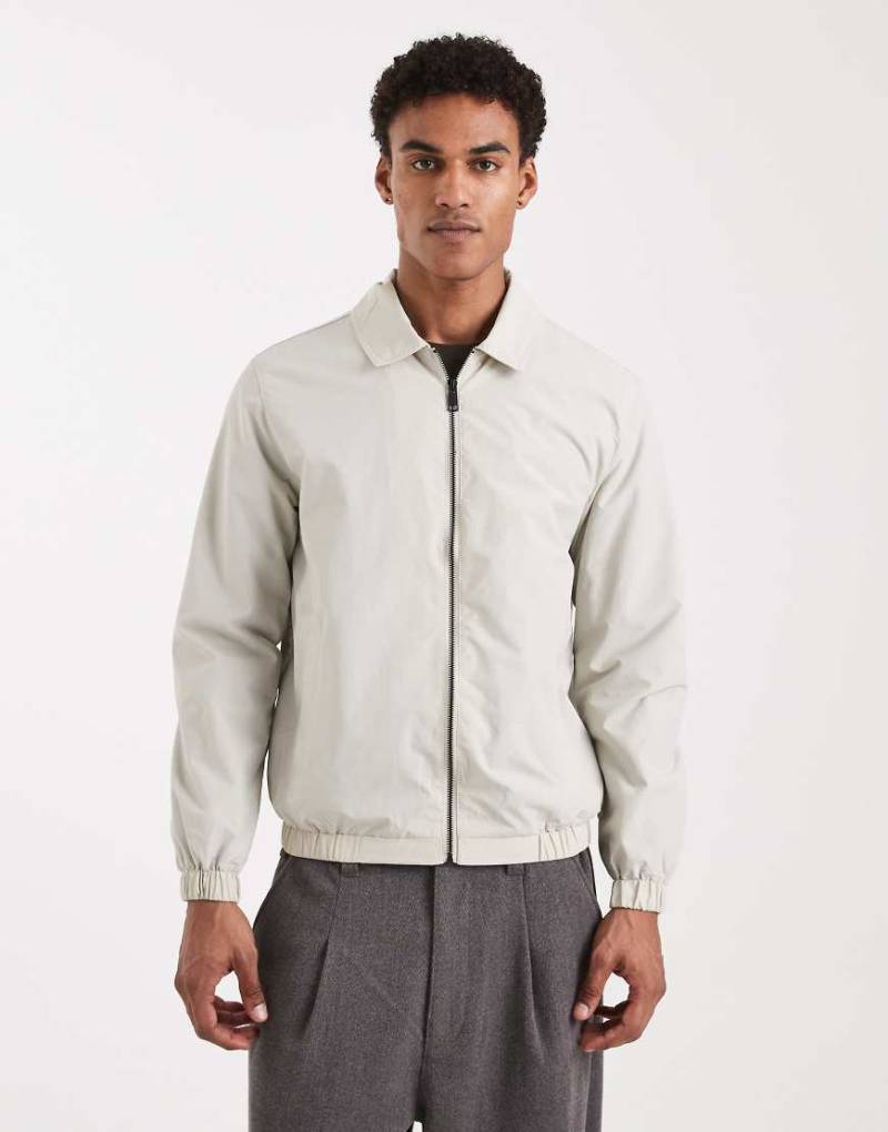 Brave Soul - Bomberjacke in Stein-Neutral von Brave Soul