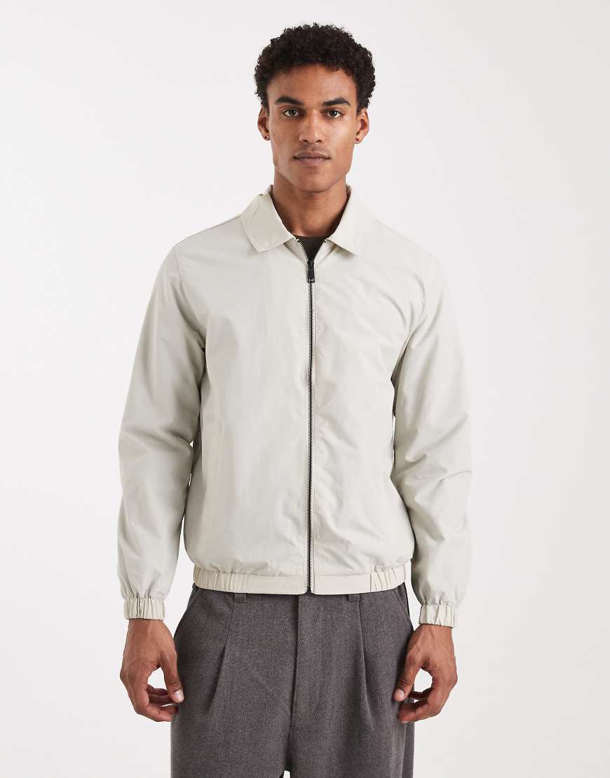 Brave Soul - Bomberjacke in Stein-Neutral von Brave Soul