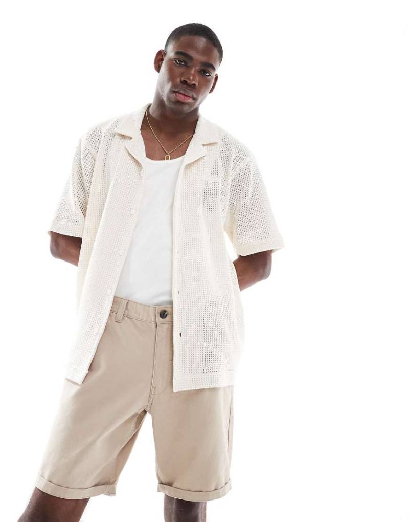 Brave Soul - Chinoshorts in Stein-Neutral von Brave Soul