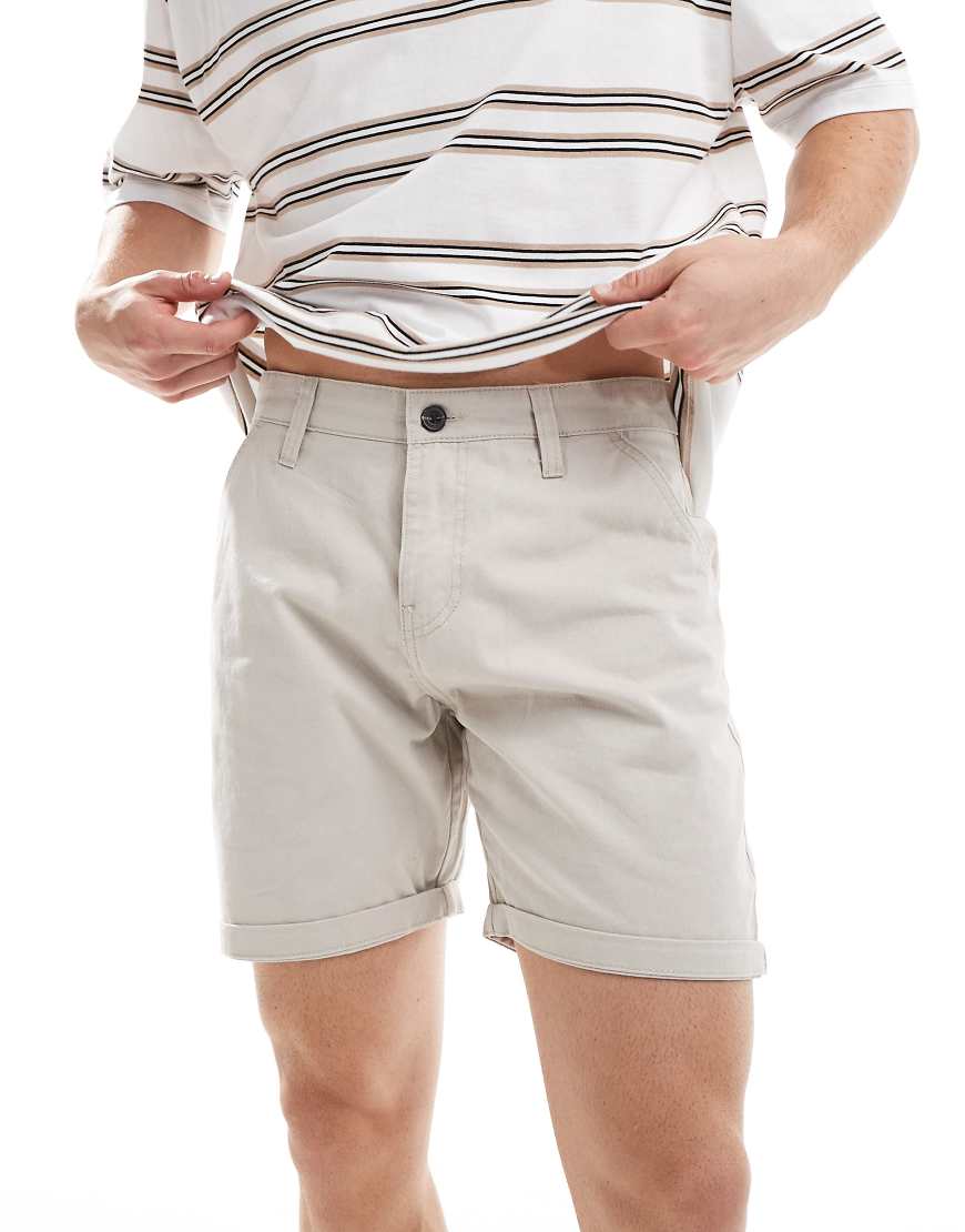 Brave Soul - Chinoshorts in Stein-Neutral von Brave Soul