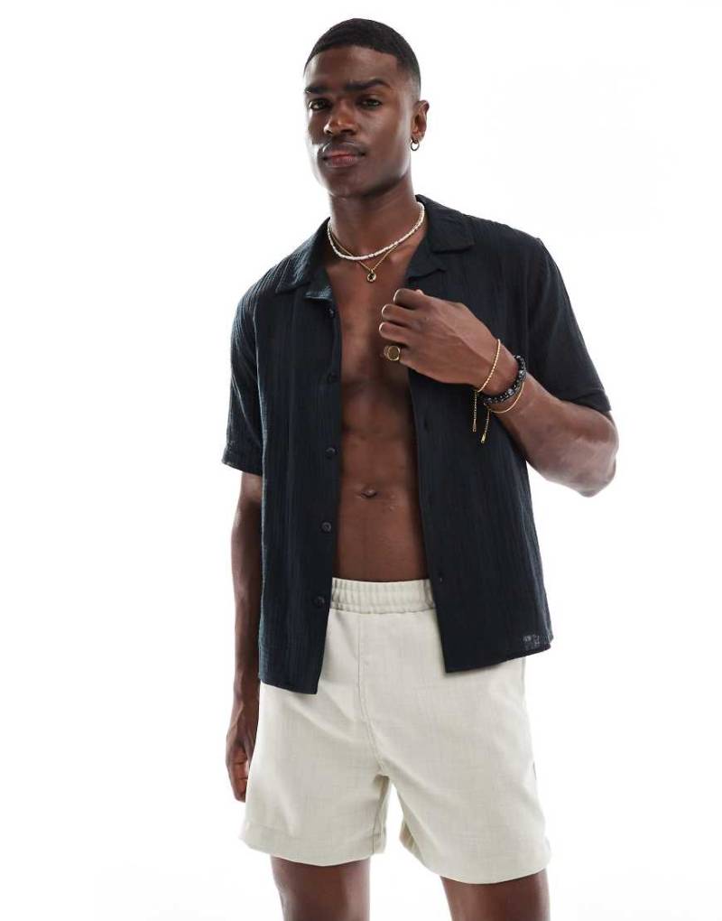 Brave Soul - Elegante Shorts in Steinbeige-Neutral von Brave Soul