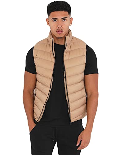 Brave Soul Herren MJK-CHADDERTONST Anzugweste, Piedra, Normal von Brave Soul