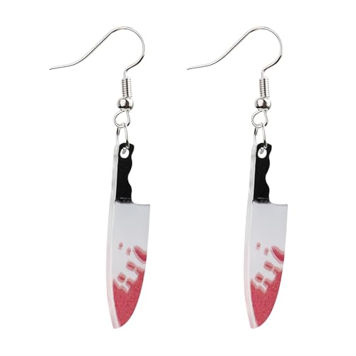 Zubehör-Set für Halloween, Ohrringe, Fantasie, für Halloween-Party, Kostüm, originelles Geschenk, thematisches Ereignis von Bravien