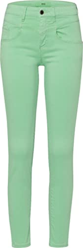BRAX Damen Style Ana Sensation Push Up - Blue Planet with Zipper Jeans, Spring Green, 32W / 32L EU von BRAX