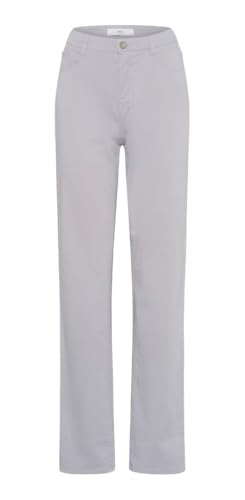 BRAX Damen Style Carola Five-Pocket-Hose in Wertigem Baumwollstretch Hose, Grau, 26W / 32L von BRAX