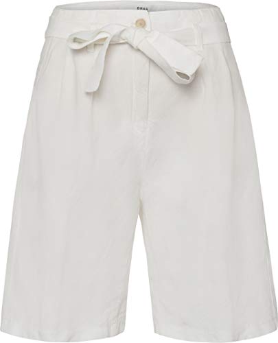 BRAX, Style Mare, Damen Kurze Jeans Shorts Bermudas Gabardine White D 42 W 32 von BRAX