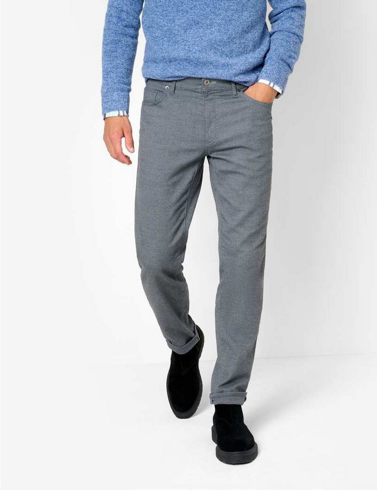 Brax 5-Pocket-Hose CADIZ Wool-Look aus softem Baumwoll-Mischgewebe von Brax