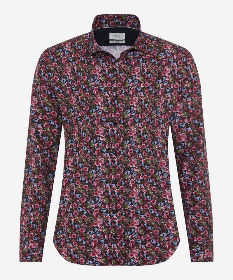 Brax Langarmhemd Flanellhemd Harold - Gerade von Brax