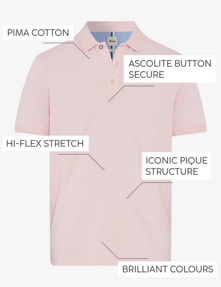 Brax Poloshirt Poloshirt Style Pete - Regular Fit von Brax