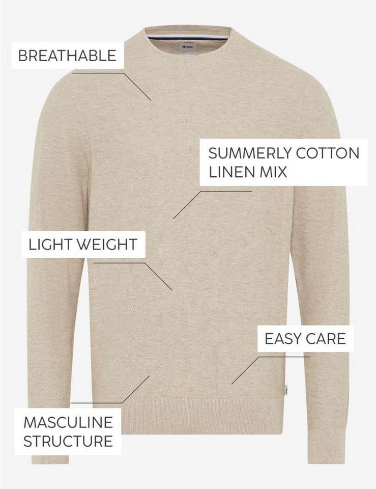 Brax Stillpullover STYLE.RICK 57 von Brax