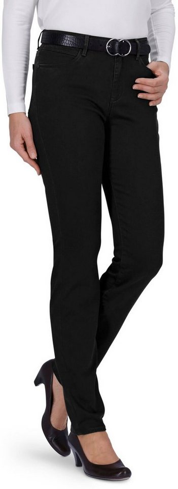 Brax Stoffhose BRAX Winter-Baumwoll-Hose Shakira schwarz Slim Fit in softer Qualität von Brax