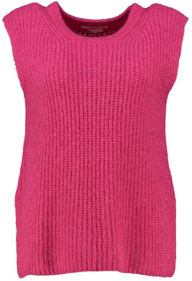 Brax Strickpullover BRAX Pullunder Elisa pink in weicher Alpaka-Wollmix-Qualität von Brax