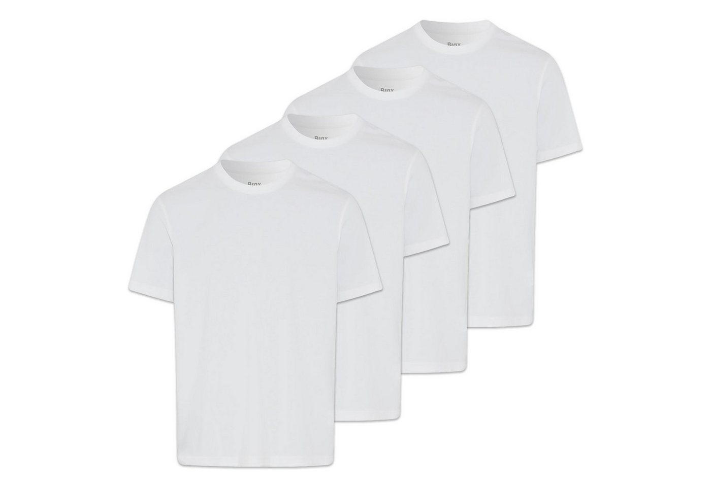 Brax T-Shirt Herren T-Shirt 4er Pack Baumwolle Tim 4P (Packung, 4er Pack) von Brax