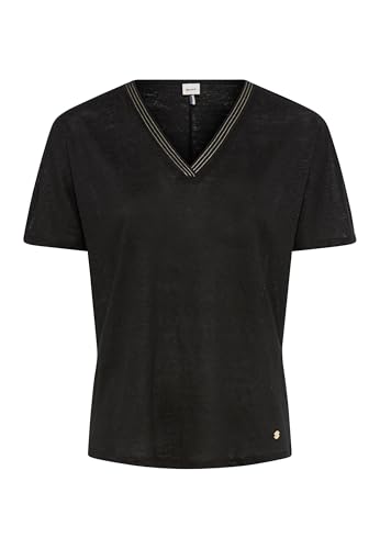 Style Caelen unifarbenes T-Shirt aus Leinen von BRAX