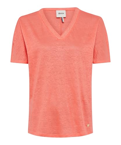 Style Caelen unifarbenes T-Shirt aus Leinen von BRAX