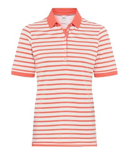 Style Cleo gestreiftes Poloshirt unifarben in Einer Pima Pique Qualität von Brax