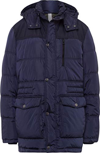 BRAX, Style Collins, Herren Steppjacke Winterjacke Steppjacke Wattiert Blau 52 von BRAX