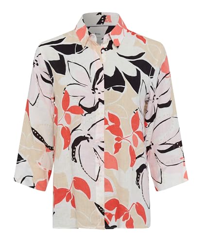Style Vicki Bluse aus Leinen mit einem floralen Print von BRAX