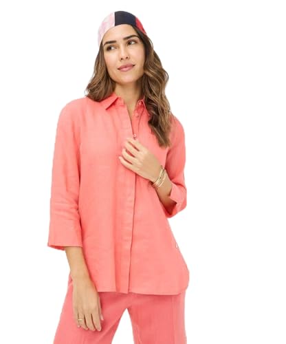 Style Vicki Bluse aus Leinen mit verdeckter Knopfleiste von BRAX