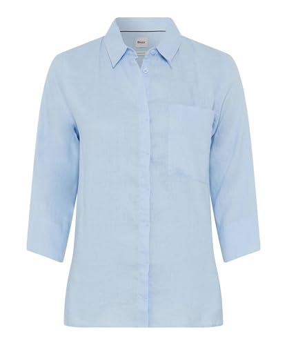 Style Vicki Bluse aus Leinen mit verdeckter Knopfleiste von BRAX