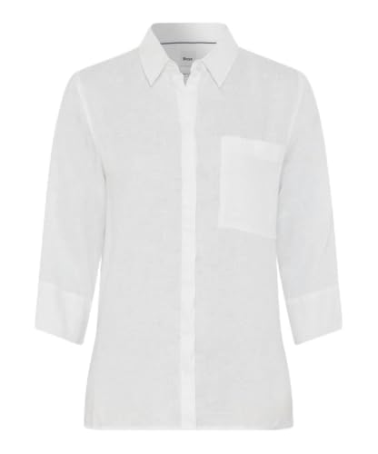 Style Vicki Bluse aus Leinen mit verdeckter Knopfleiste von BRAX