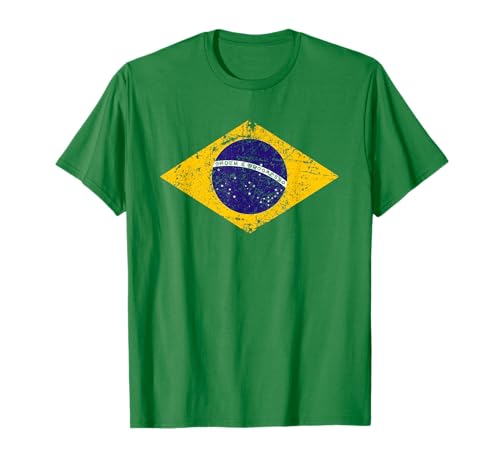 BRASILIEN Flagge | Damen Herren Kinder BRASILIEN BRAZIL T-Shirt BRASILIEN Flagge | Damen Herren Kinder BRASILIEN BRAZIL T-Shirt von Brazil Family Shop
